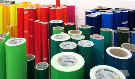 Aufkleber und Folien f&uuml;r alle Fl&auml;chen und Zwecke