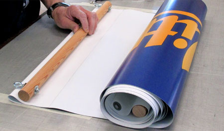 Banner/Planen und weitere Werbe-Produkte wie Sidewinder/Rollups, Bockst&auml;nder, Werbebanden etc.pp.