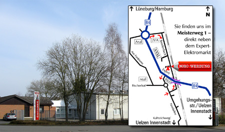 Kontakt: Telefon, Mail, Anschrift, Anfahrt/Route, vCard etc.